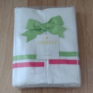 Bananafish Lily Collection Crib Skirt New Sealed